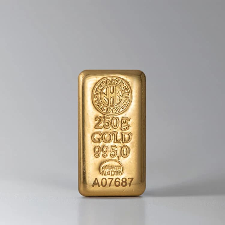 250 Gr Külçe Altın