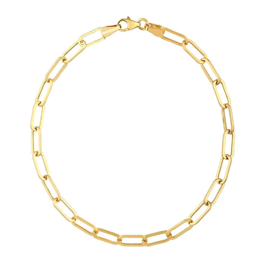 Ataç 4 mm Altın Bileklik