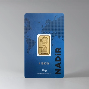 NadirGold 10 Gr Külçe Altın